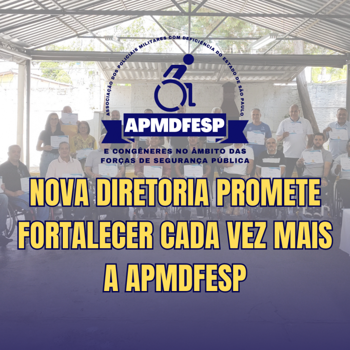 Nova diretoria promete fortalecer cada vez mais a APMDFESP